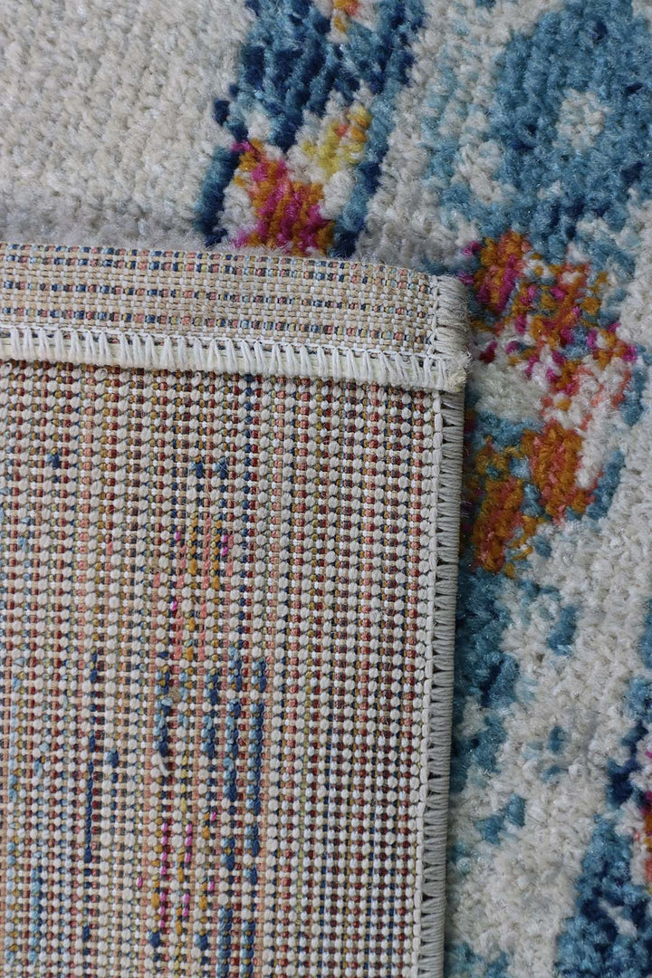 Turkish Modern  Festival Wd Rug  - 6.5 x 9.5 FT - Beige -  Luxurious Woven Masterpiece 50% Off!