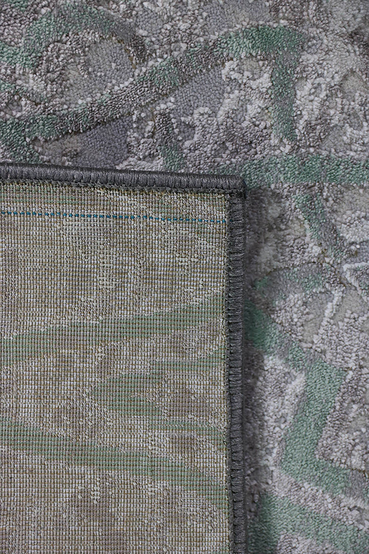 Berlin Rug (0W236A)VIZON/GREEN - 3.25 x 5.5 FT - Soft, Durable, and Easy to Clean