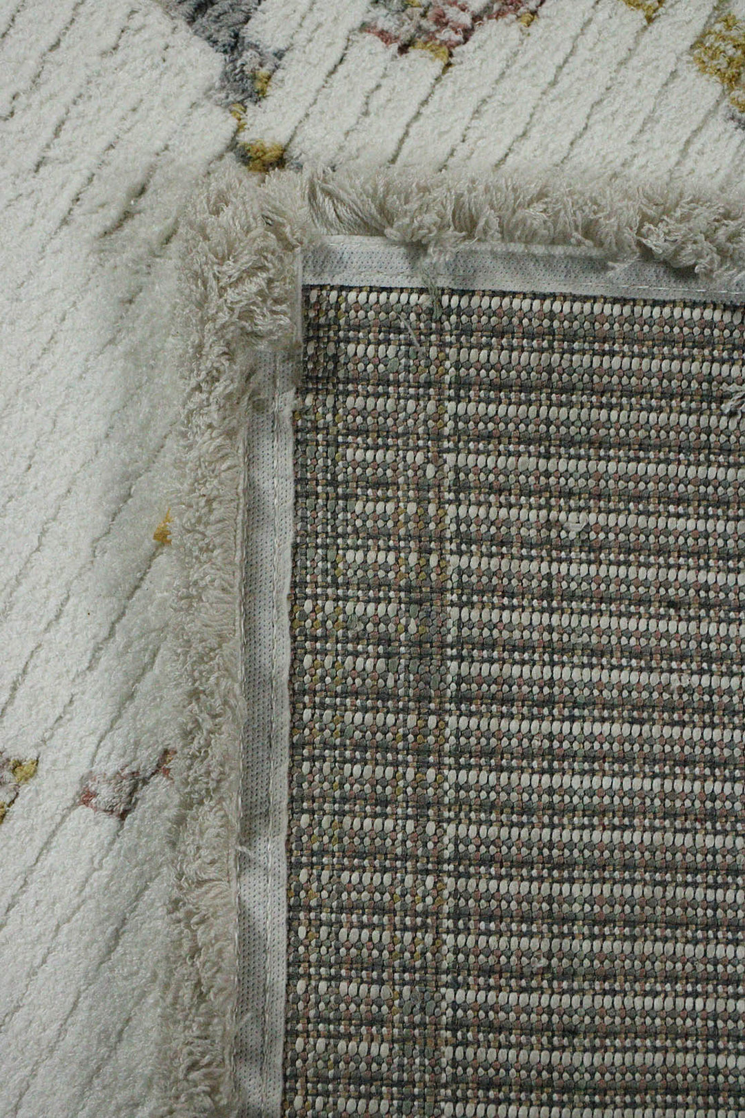 Turkish Modern  Festival WD Rug - Cream- 5.2 x 7.5 FT - Superior Comfort, Modern Style Accent Rugs
