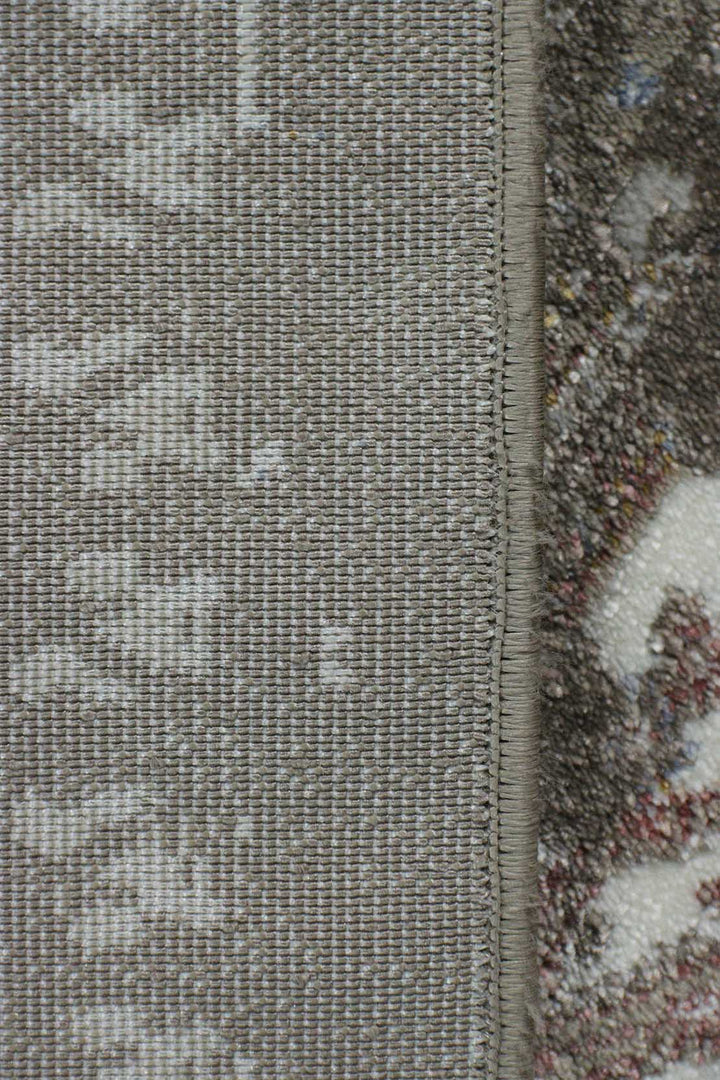Turkish Modern Festival 1 - 5.2 x 7.5 FT - Gray - Sleek and Minimalist for Chic Interiors