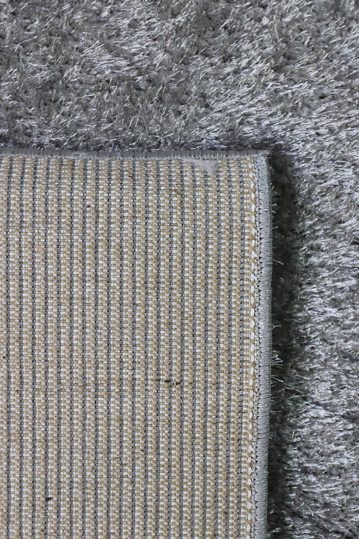 Turkish Shaggy California Rug - 4.9 x 7.4 FT - Gray - Fluffy and Durable Floor Rug