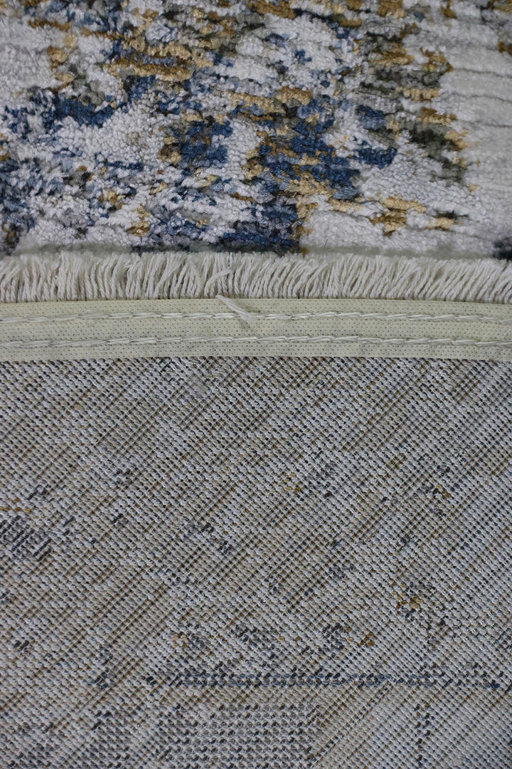 Turkish Modern Festival WD Oval Rug  - 9.1 x 15.7 FT - Cream -  Luxurious Woven Masterpiece 50% Off!