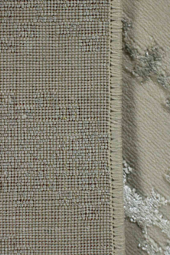 Turkish Anatolia Rug - 6.5 x 9.5 FT - Cream - Sleek and Minimalist for Chic Interiors