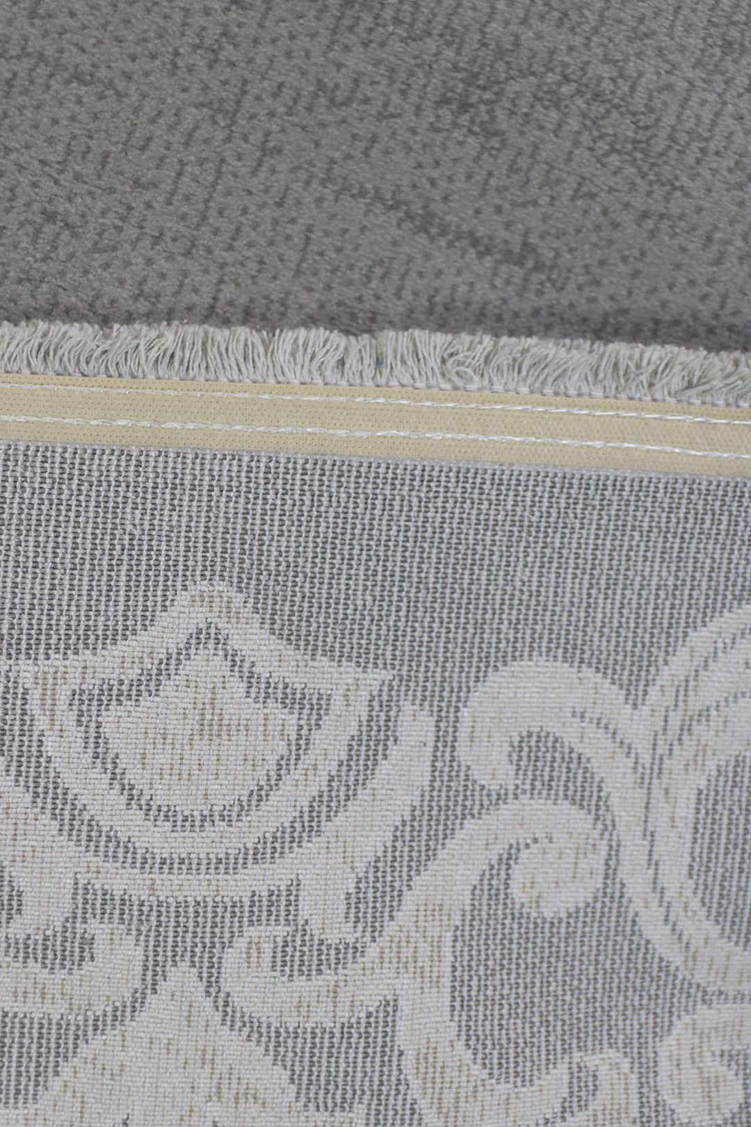 Turkish Modern  Festival Wd Rug  - 5.2 x 9.8 FT - Cream -  Luxurious Woven Masterpiece 50% Off!