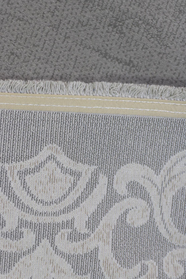 Turkish Modern  Festival Wd Rug  - 5.2 x 9.8 FT - Cream -  Luxurious Woven Masterpiece 50% Off!