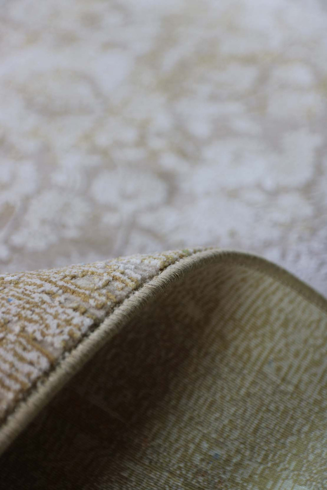 Iranian Premium Quality Authentic Modern Rug - 6.5 x 9.8 FT -  Beige - Resilient Construction for Long-Lasting Use