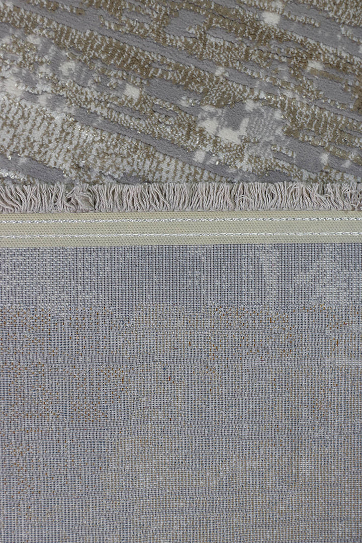 Turkish Modern Alpine Rug - 4.9 x 7.4 Ft - Gray - Superior Comfort, Modern Style Accent Rugs