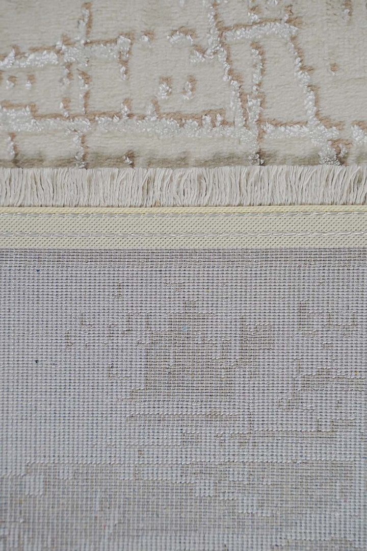 Turkish Modern Amber Rug - Cream