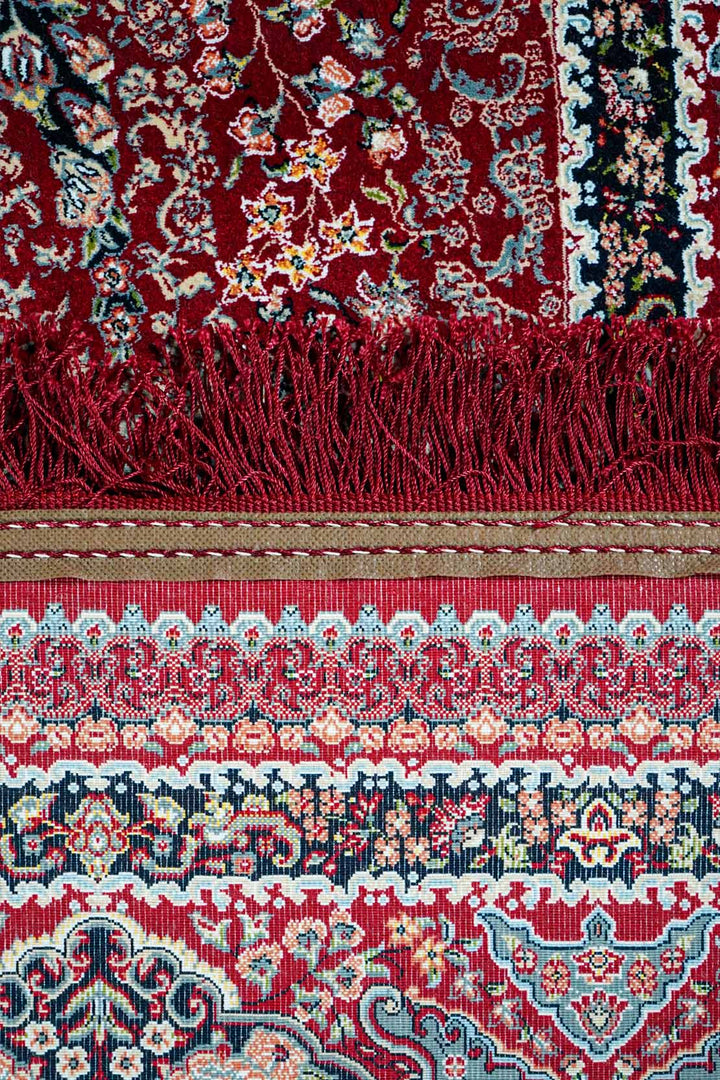 Premium Authentic Persian Rug 1200 Reeds - Red