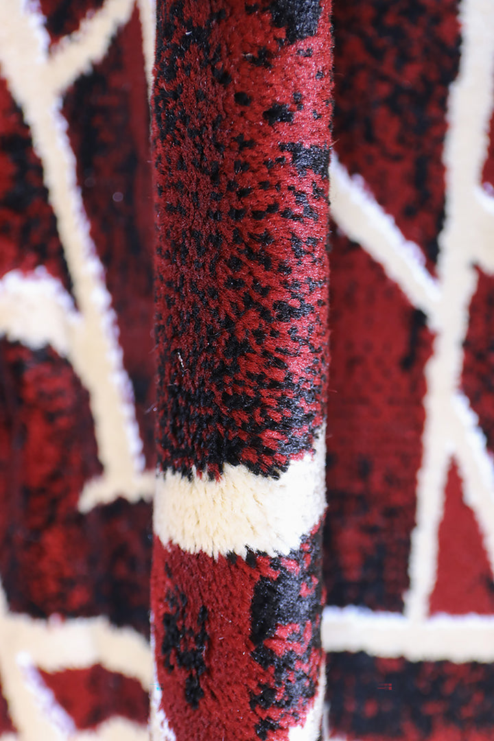 Atlantic - 13-Foot Wide  Wall-to-Wall Carpet - Dark Red