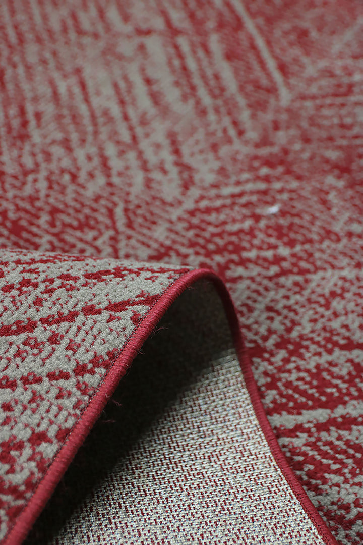 Turkish Modern Festival WD Rug - 5.2 x 7.5 FT - Red - Luxurious Woven Masterpiece 50% Off!