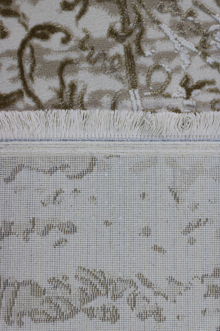 Turkish Modern Festival 1 Rug - 5.2 x 7.5 Ft - Cream - Superior Comfort, Modern Style Accent Rugs