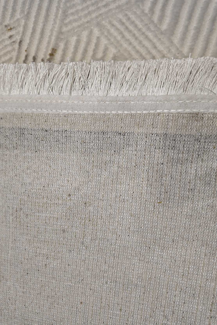 Turkish Modern - Festival-Wd Rug  - 5.2 X 7.5 Ft  - Cream -  Superior Comfort, Modern Style Accent Rug