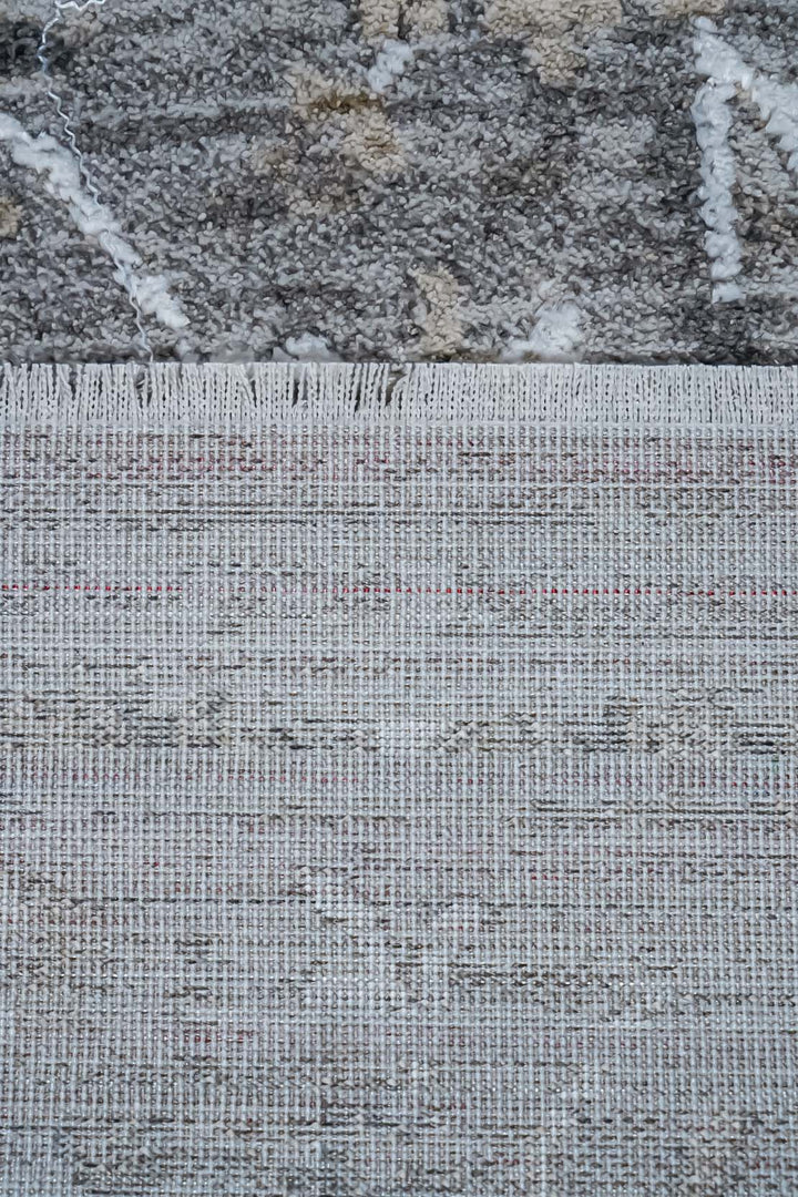 Turkish Modern <strong>Woolly</strong> - 1 Rug - Gray
