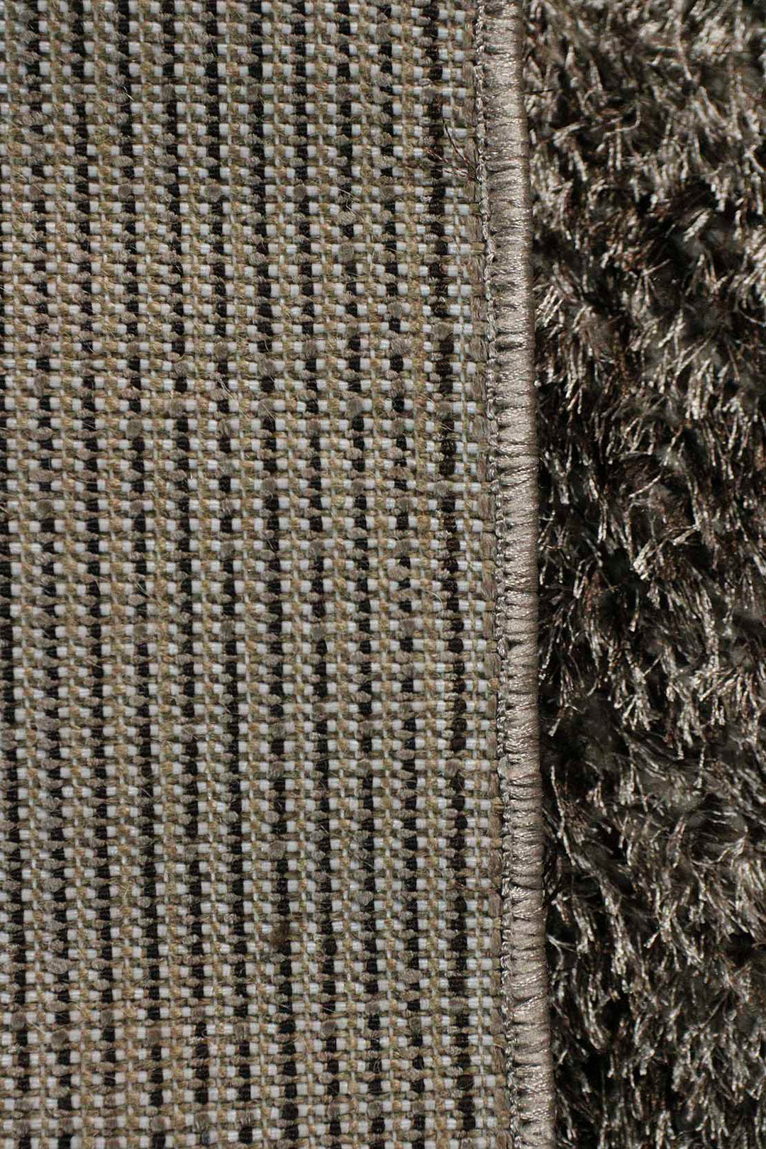 Turkish Shaggy Carlifornia Rug - 4.9 x 7.3 FT - Brown -Fluffy and Durable Floor Rug