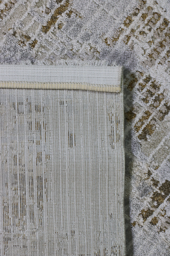 Turkish Modern Festival 1 Rug - 5.2 x 7.5 Ft - Cream - Superior Comfort, Modern Style Accent Rugs