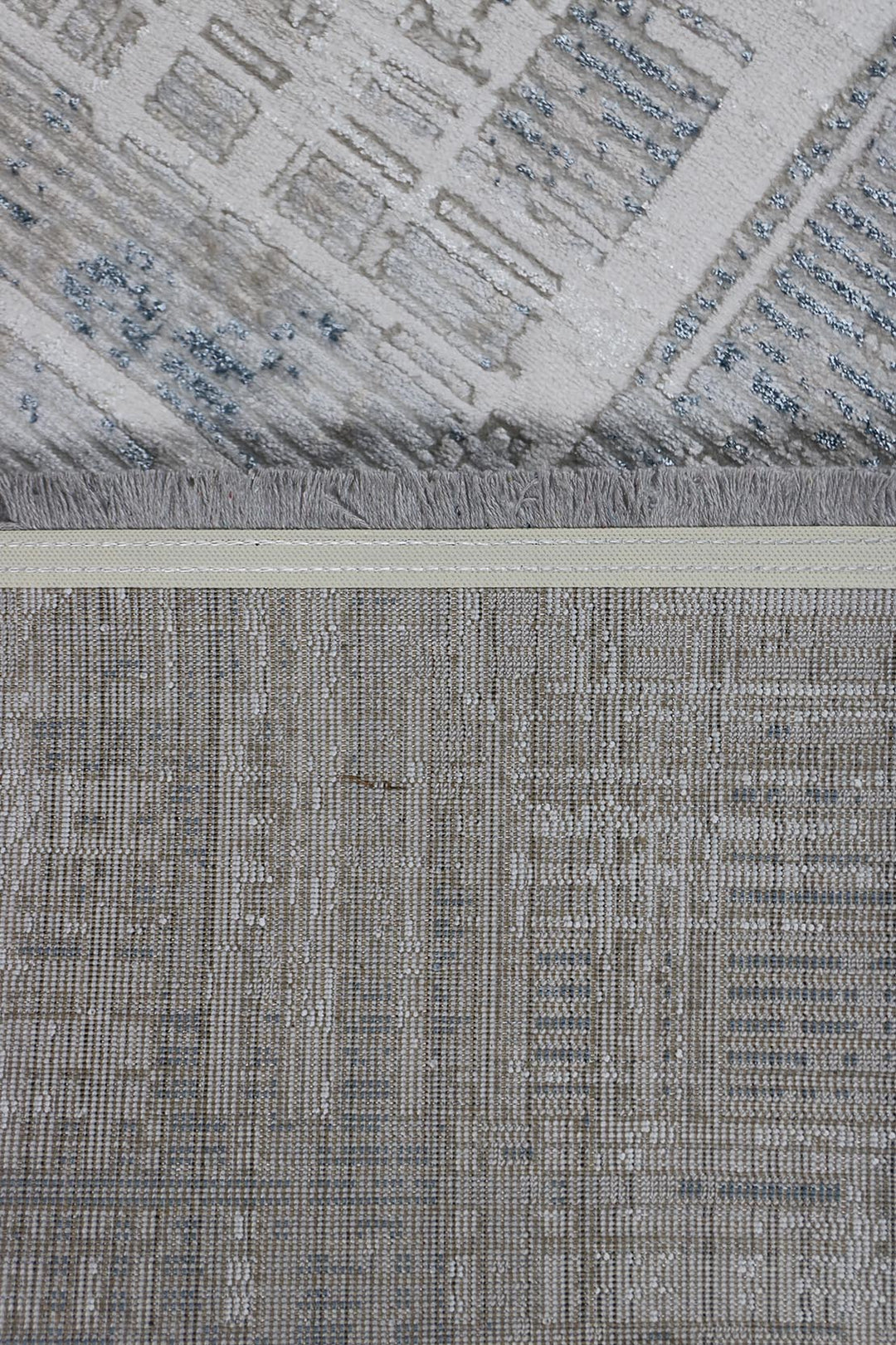 Turkish Modern Festival WD Rug - 5.2 x 6.9 FT - Gray - Luxurious Woven Masterpiece 50% Off!
