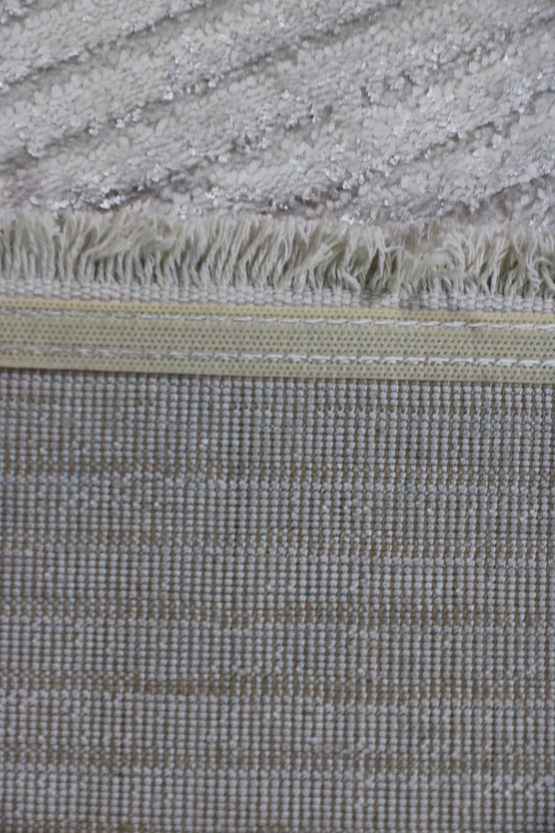 Turkish Modern  Festival Wd Rug  - 5.2 x 5.2 FT - Beige -  Luxurious Woven Masterpiece 50% Off!
