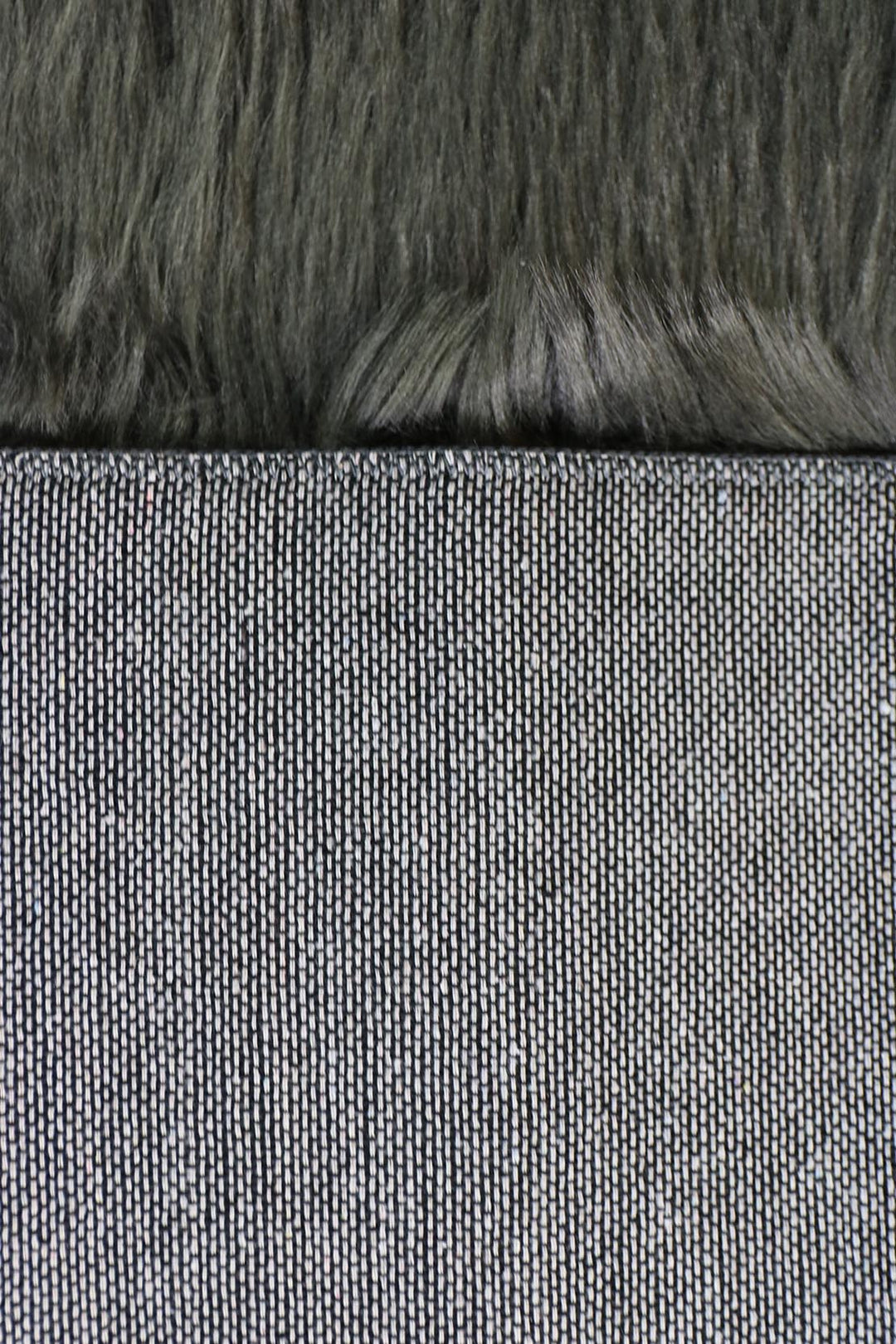 Turkish Cosmos Fur Rug - 3.9 x 5.6 Ft - Gray - Fluffy Furry Floor Decor Rugs