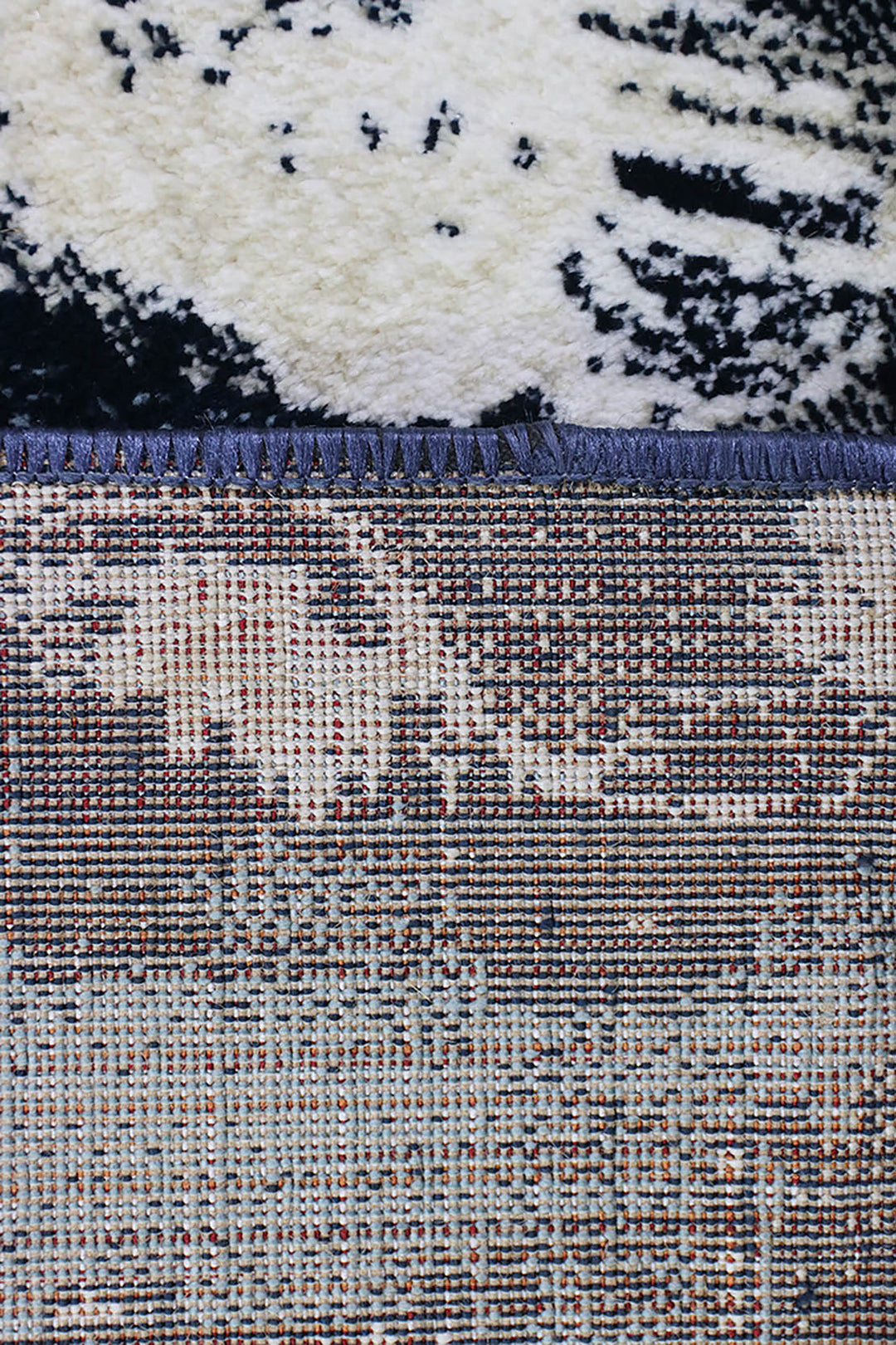Alpine Rug  (U510A) PL166 NAVY - 3.25 x 5.5 FT - Soft, Durable, and Easy to Clean