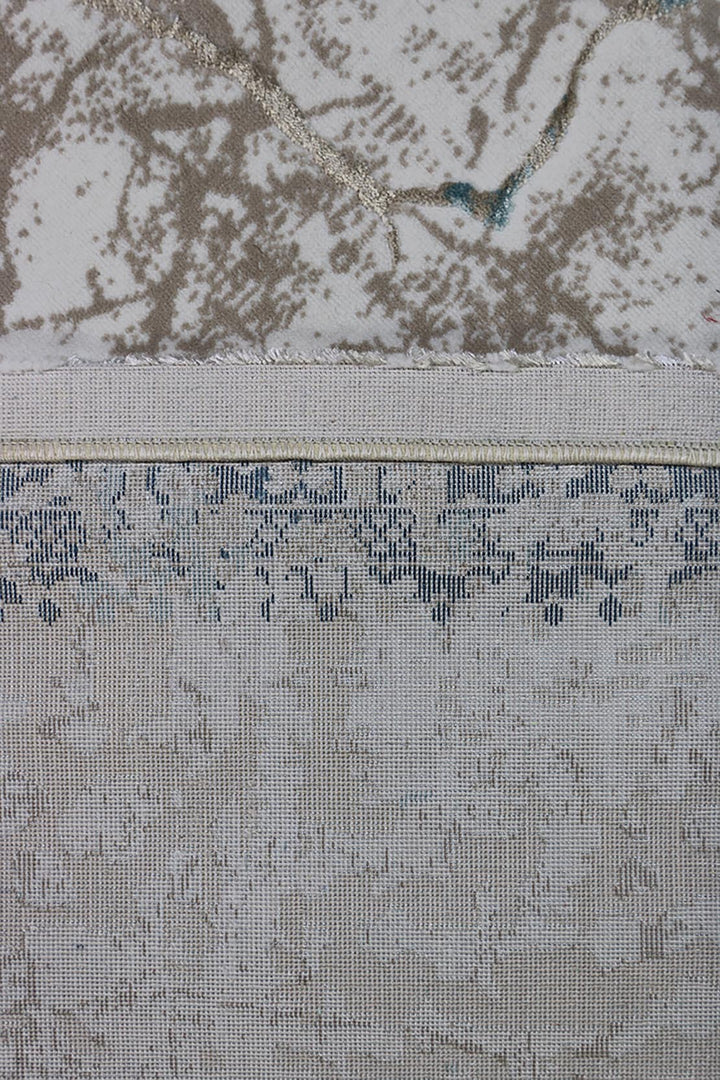 Turkish Modern Festival 1 Rug - 5.2 x 7.5 Ft - Cream - Superior Comfort, Modern Style Accent Rugs