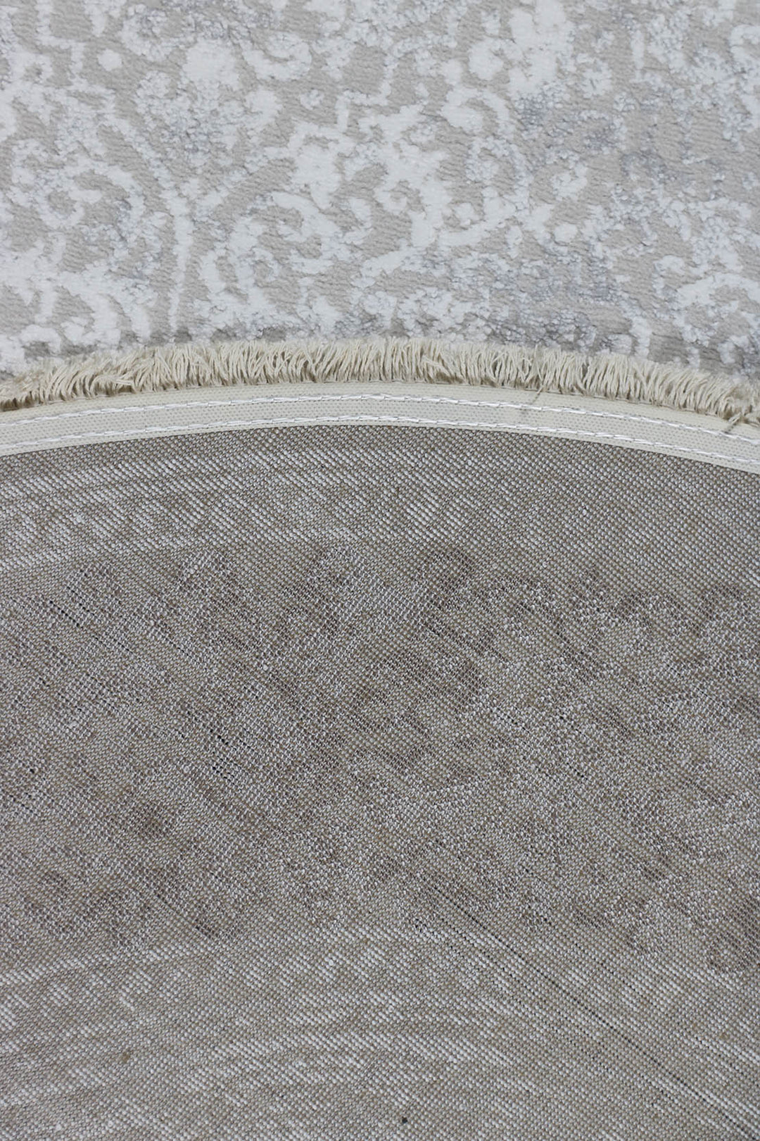 Turkish Modern Festival WD Oval Rug - 5.2 x 7.5 FT - White - Luxurious Woven Masterpiece 50% Off!