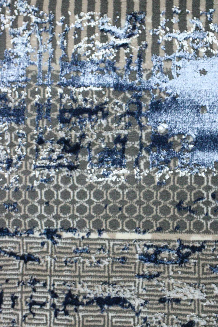 Turkish Matrix Rug - 8.2 x 11. FT - Contemporary Abstract Elegance with Premium Quality