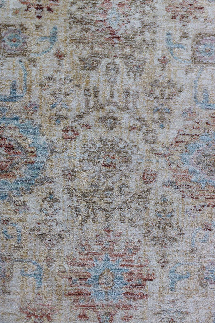 Premium Quality Turkish Antia Rug - 4.9 x 7.1 FT - Resilient Construction for Long-Lasting Use