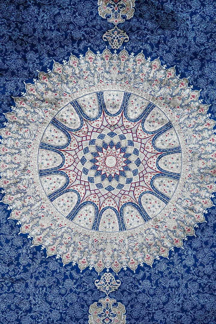 Turkish Premium <strong>Ottoman</strong> Rug - Blue