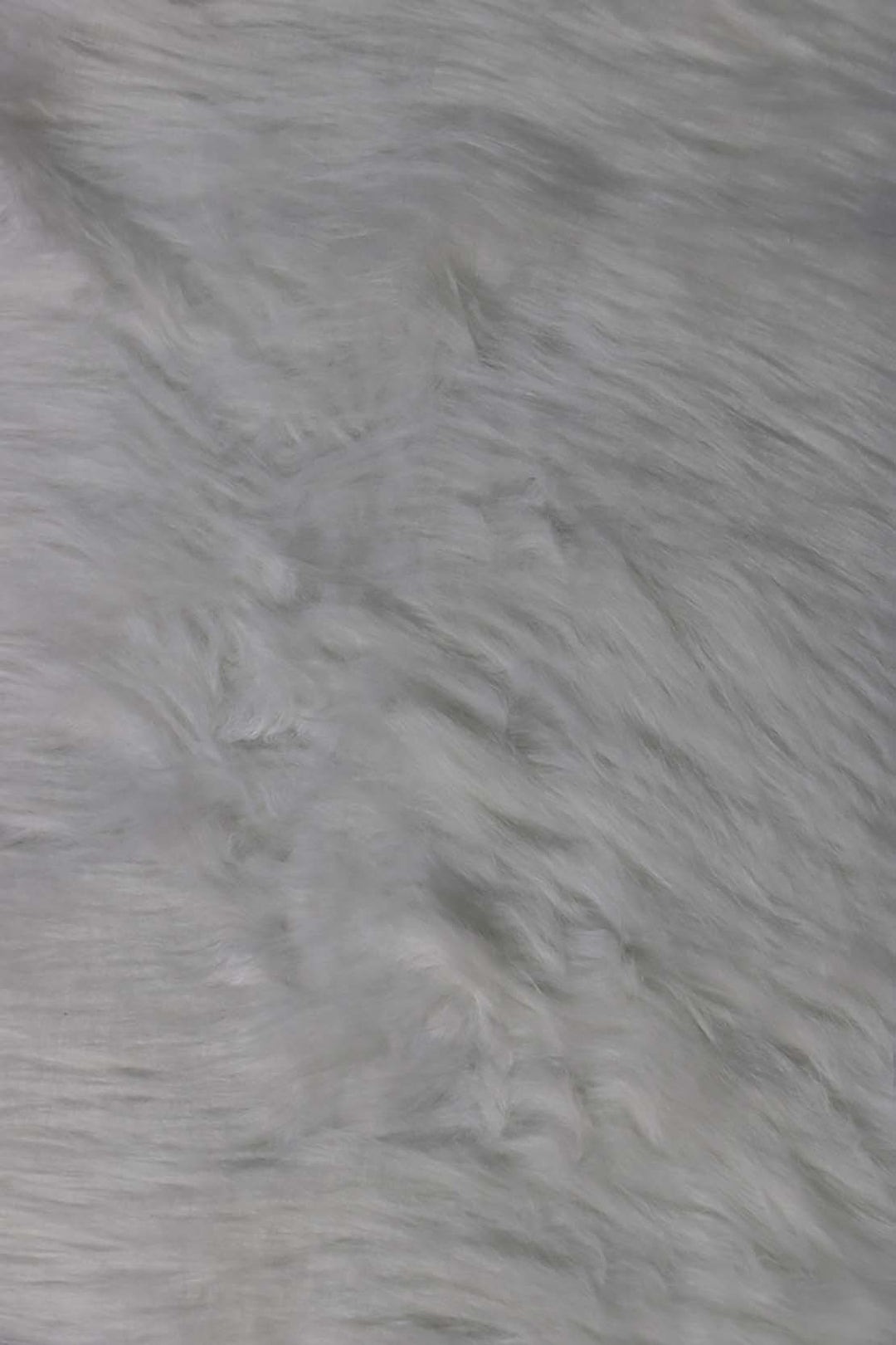 Turkish Cosmos Fur Rug - 3.9 x 5.6 Ft - White - Fluffy Furry Floor Decor Rugs