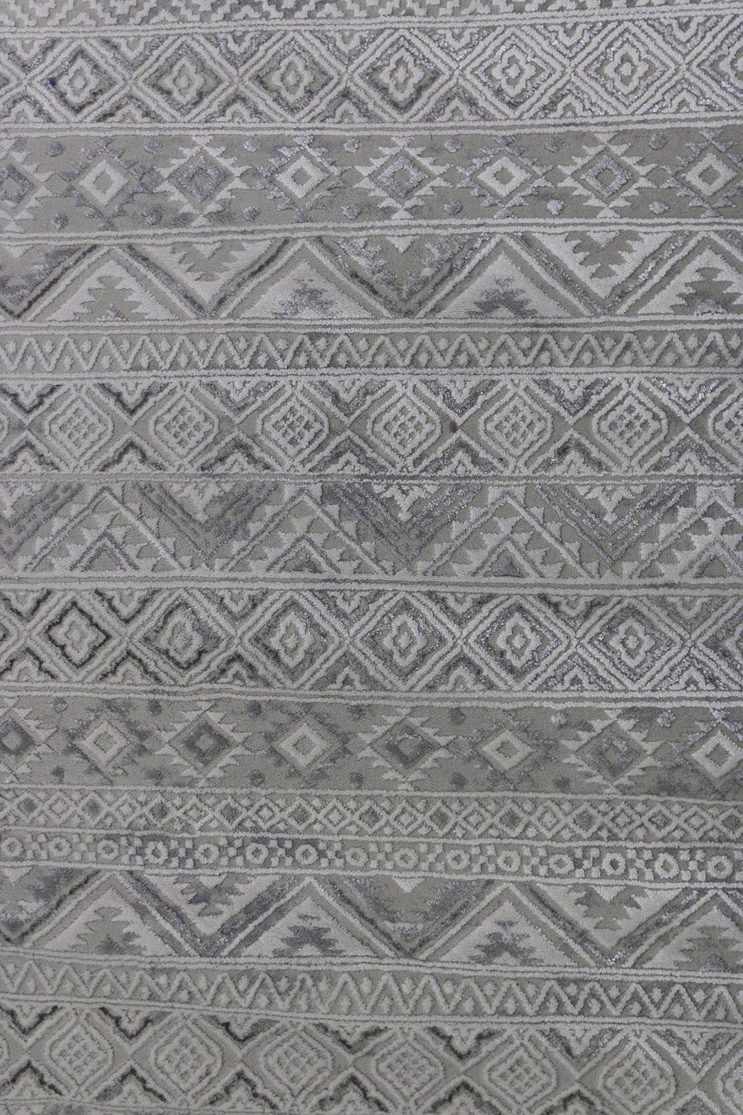 Turkish Modern Festival WD Rug - 6.6 x 6.6 FT - Gray - Luxurious Woven Masterpiece 50% Off!