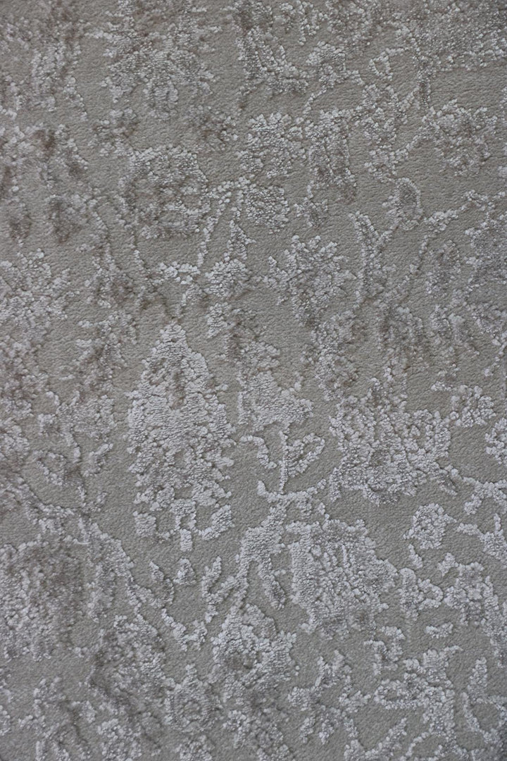 Turkish Modern  Festival Wd Rug  - 2.2 x 11.9 FT - Cream -  Luxurious Woven Masterpiece 50% Off!
