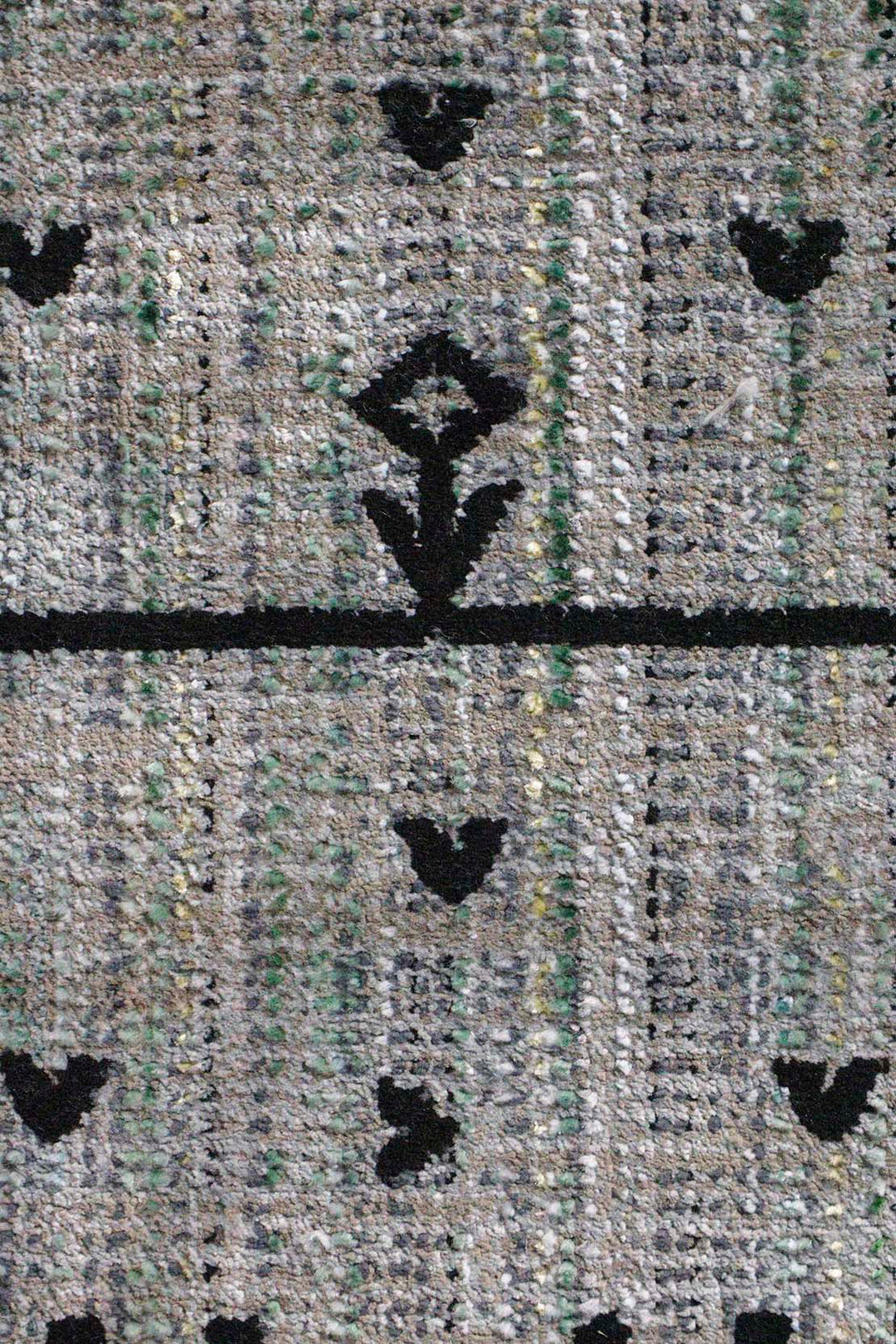 Turkish Modern Festival-1 Rug - 6.5 x 13.6 FT - Gray - Sleek and Minimalist for Chic Interiors