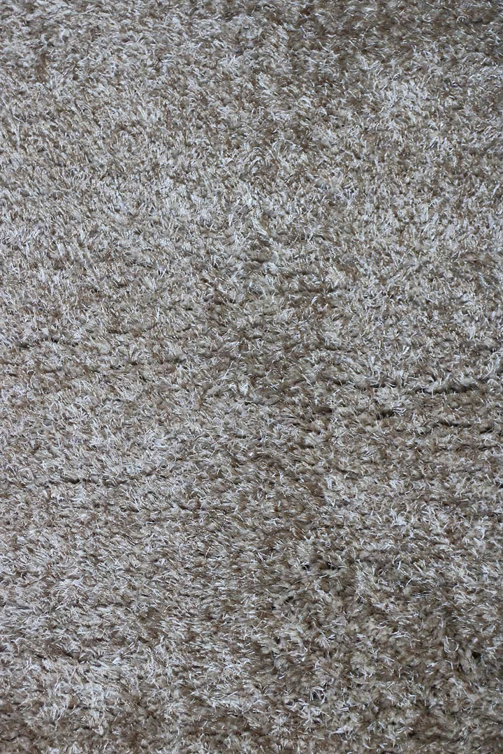 Turkish Shaggy California Rug - 3.3 x 4.9 FT - Beige - Fluffy and Durable Floor Rug