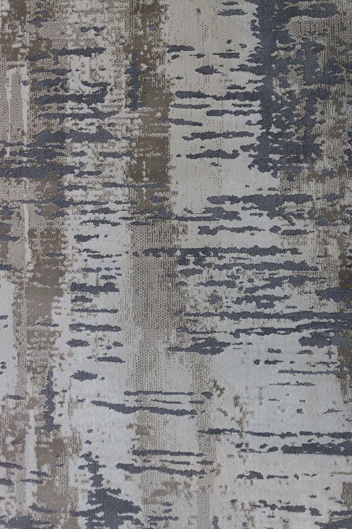 Turkish Modern  Festival Wd Rug  - 5.2 x 9.8 FT - Cream -  Luxurious Woven Masterpiece 50% Off!