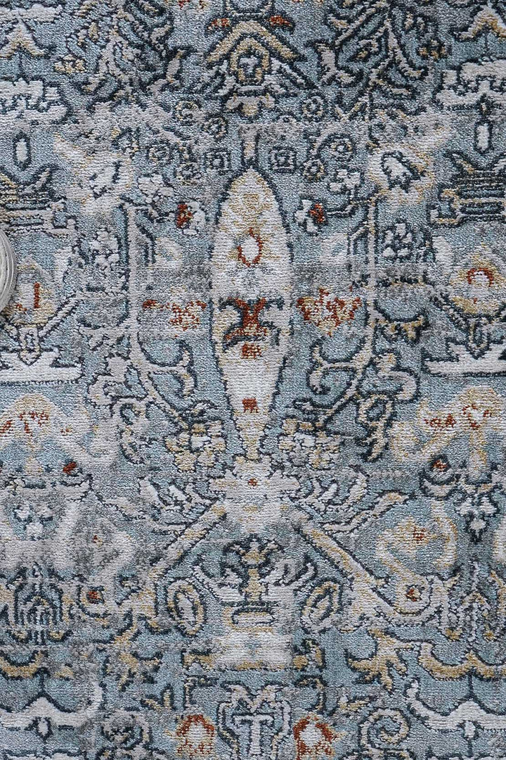 Turkish Modern <strong>Festival</strong> Plus Rug - Blue