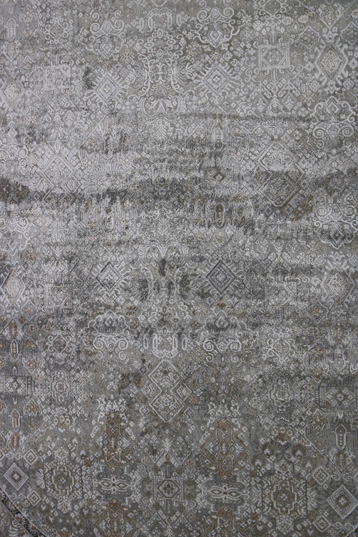 Turkish Modern Festival WD Oval Rug  - 6.5 x 9.8 FT - Cream -  Luxurious Woven Masterpiece 50% Off!