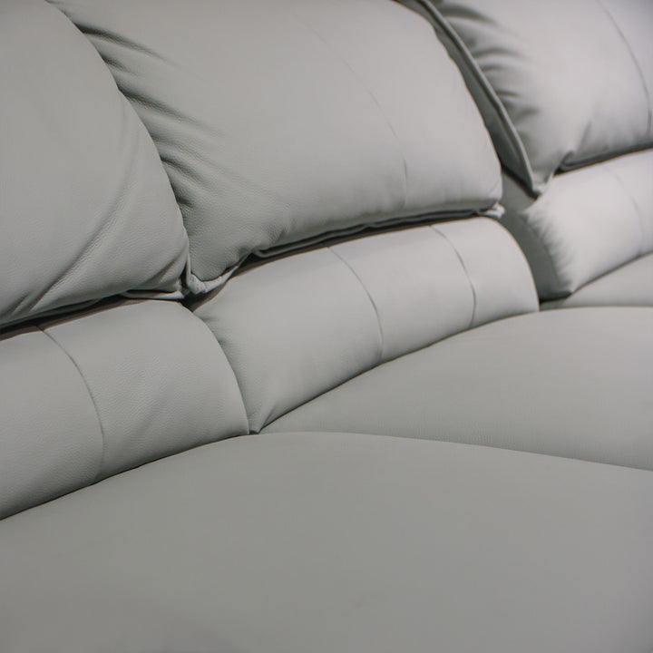 Imported Leather Sofa , Model 6080