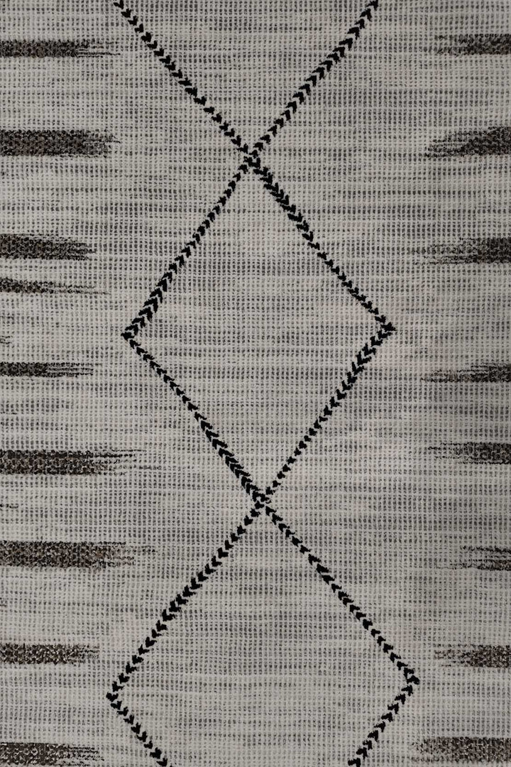 Turkish Modern - Festival-Wd Rug  - 5.2 X 7.5 Ft  - Gray -  Superior Comfort, Modern Style Accent Rug
