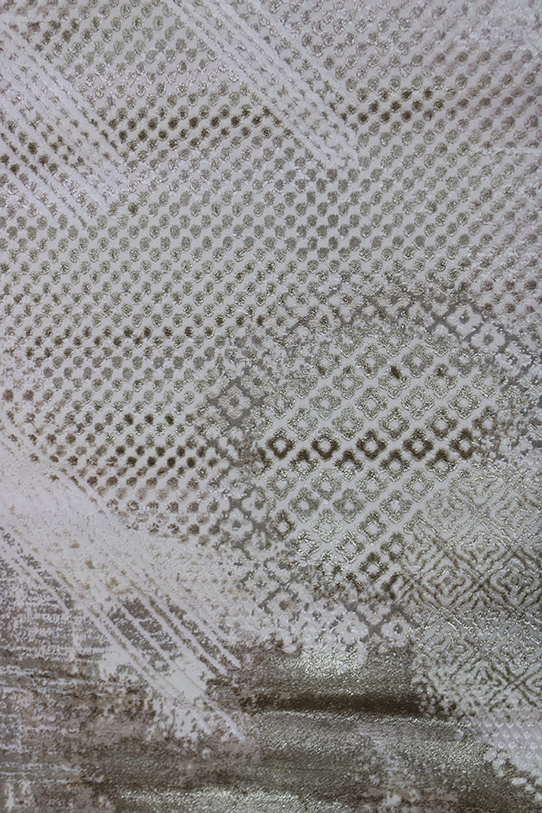 Turkish Modern Expression Rug - 4.1 x 5.6 FT - Superior Comfort, Modern Style Accent Rugs