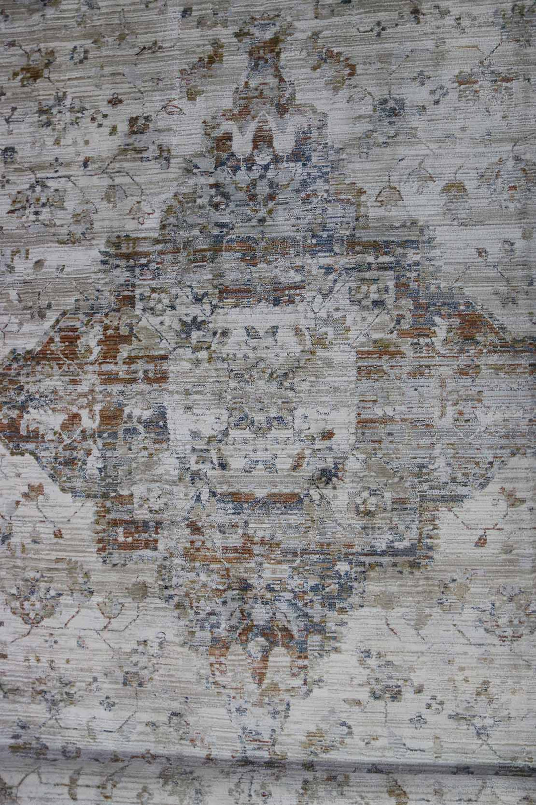 Turkish Modern Festival WD Oval Rug  - 9.1 x 15.7 FT - Gray -  Luxurious Woven Masterpiece 50% Off!