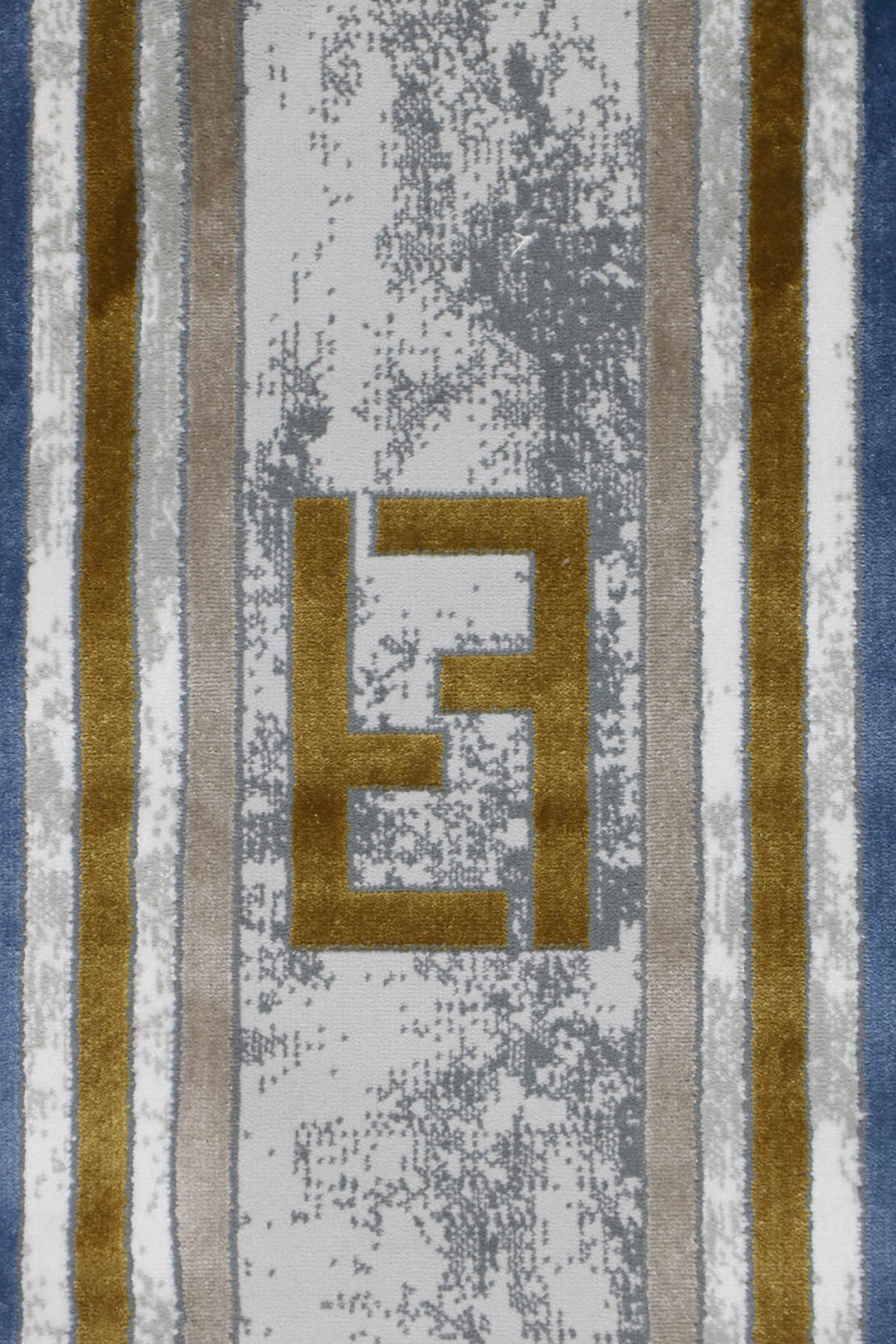 Turkish Modern Festival WD Rug - 2.3 x 4.6 FT - Gray - Luxurious Woven Masterpiece 50% Off!