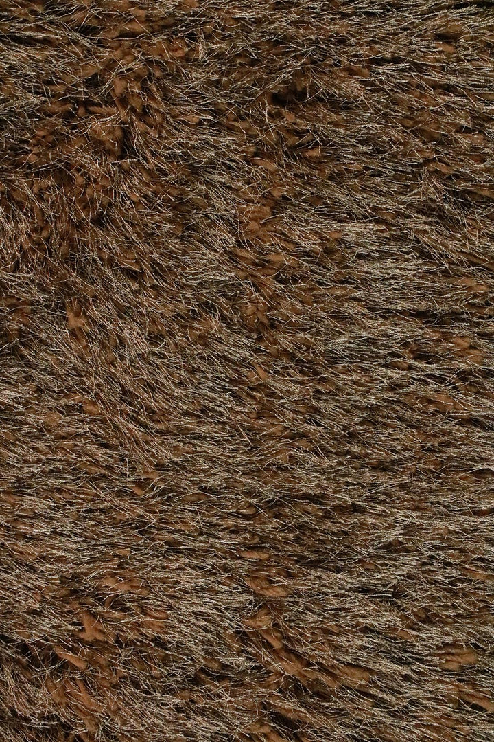 Turkish Plush and Soft  Heaven Shaggy Rug - Brown - 4.9 x 7.2 FT - Fluffy Furry Floor Decor Rug Heaven Shaggy