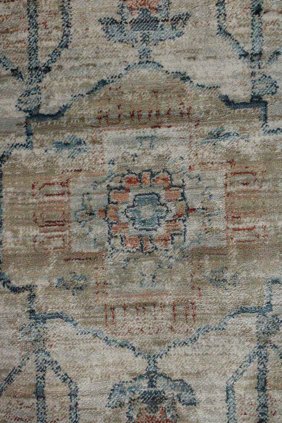 Turkish Modern Festival-1 Rug - 7.8 x 7.8 FT - Gray - Sleek and Minimalist for Chic Interiors