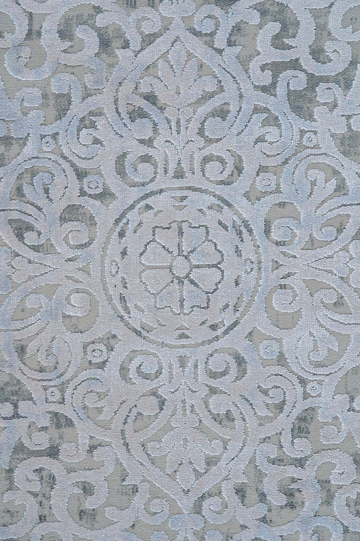 Turkish Modern <strong>Sunrise</strong> Rug - Cream Gray