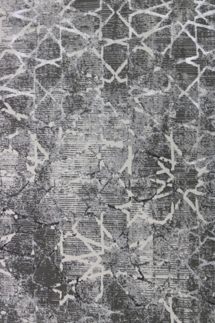 Turkish Modern Festival 1 Rug - 5.2 x 7.5 Ft - Gray - Superior Comfort, Modern Style Accent Rugs