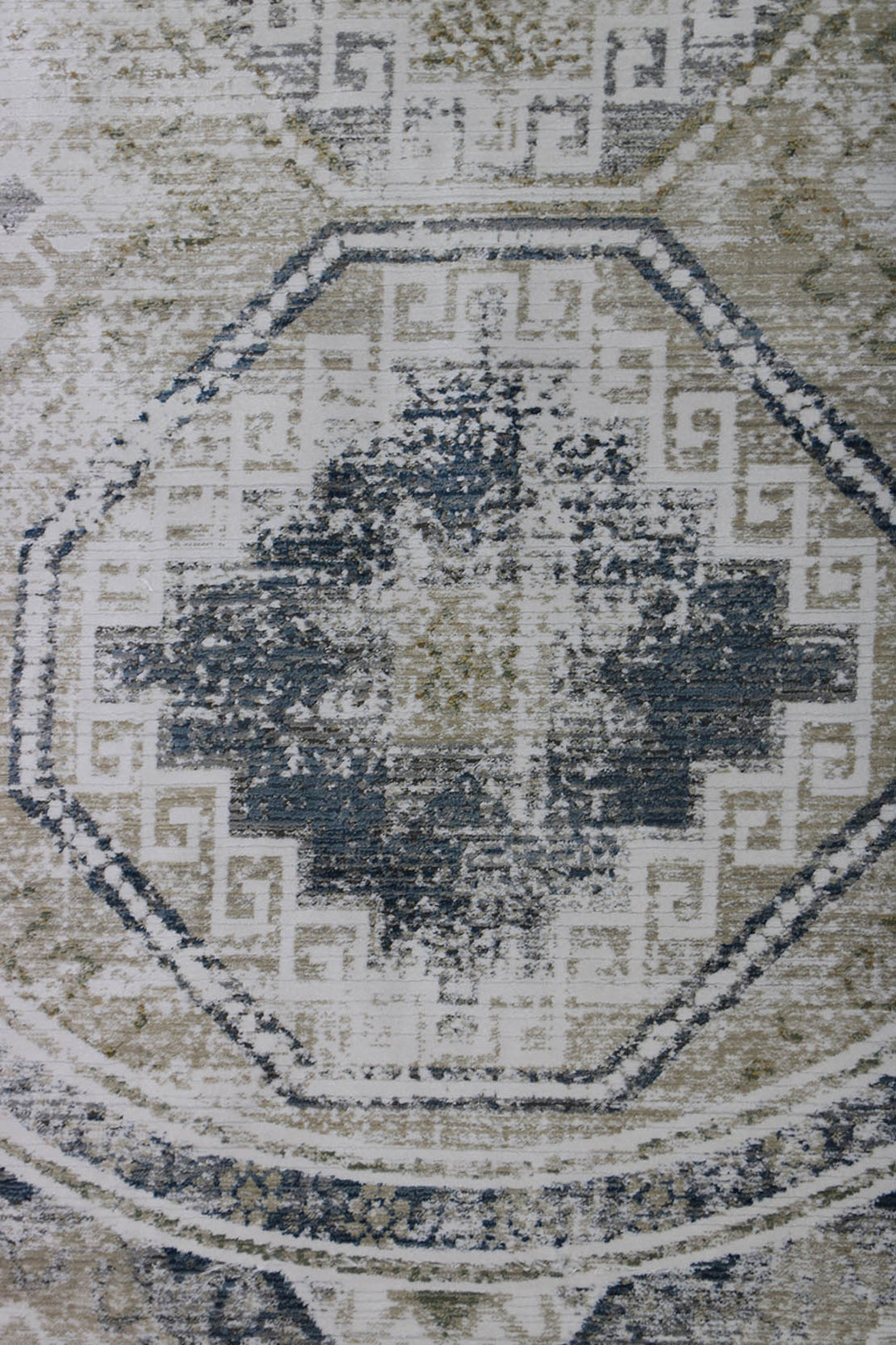 Turkish Modern Festival WD Oval Rug  - 9.1 x 12.4 FT - Cream -  Luxurious Woven Masterpiece 50% Off!