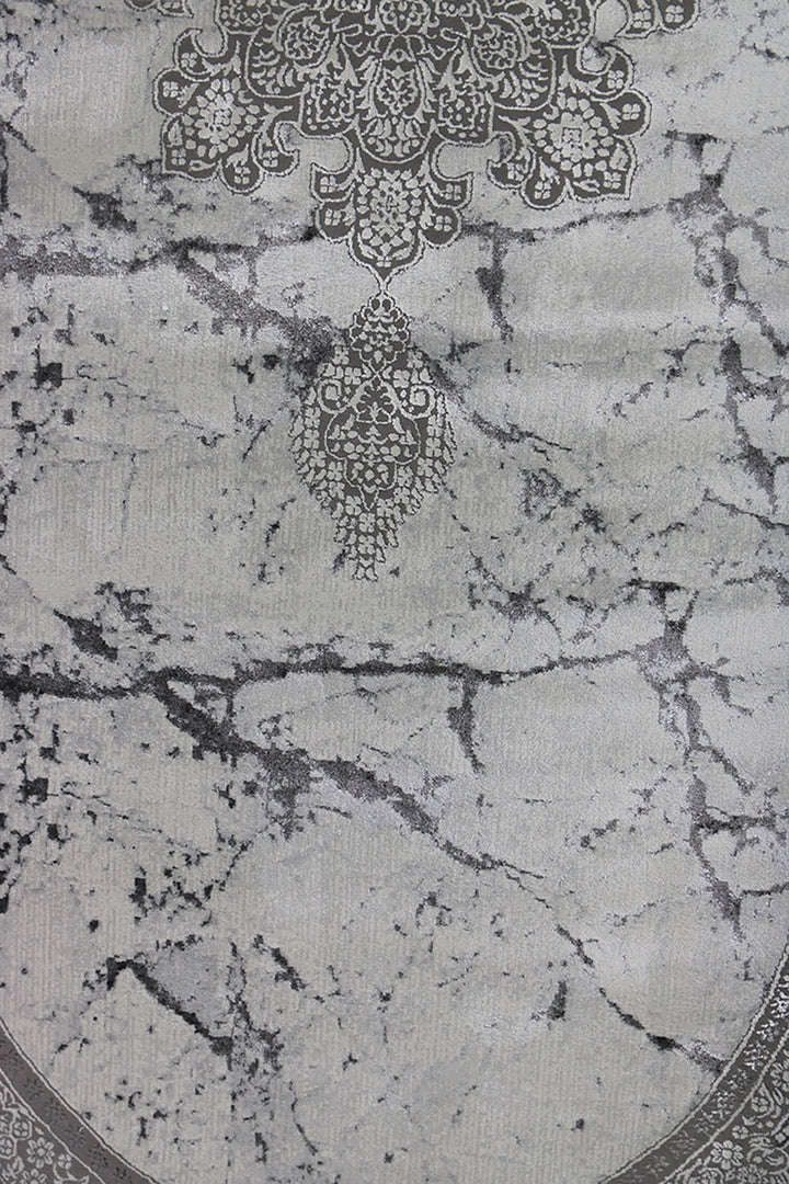 Turkish Modern  Festival Wd Rug  - 6.5 x 13.1 FT - Cream -  Luxurious Woven Masterpiece 50% Off!