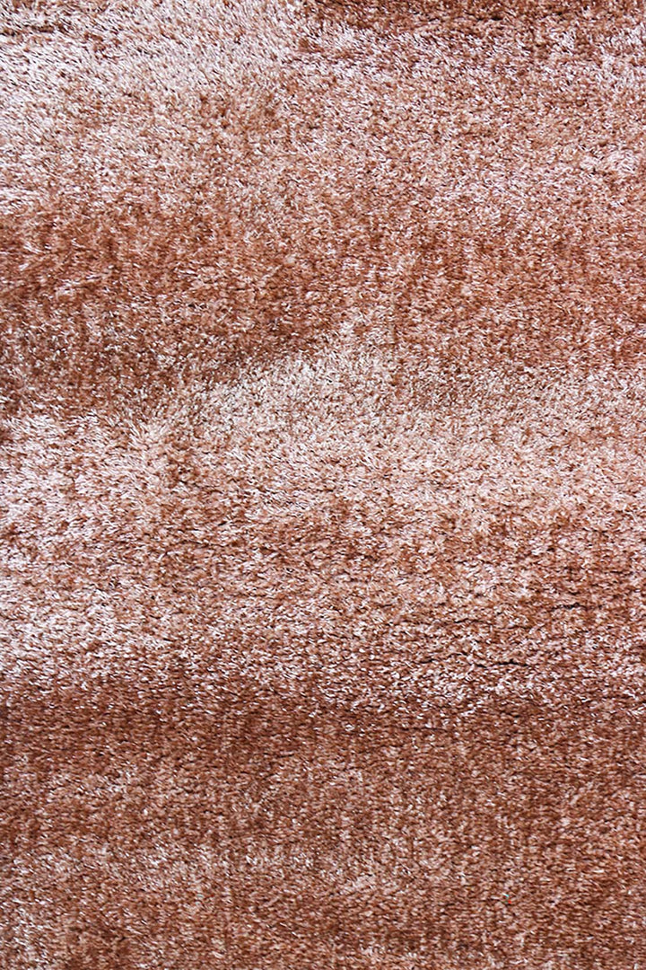 Turkish Shaggy California Rug - 4.1 x 5.6 FT - Brown - Fluffy and Durable Floor Rug