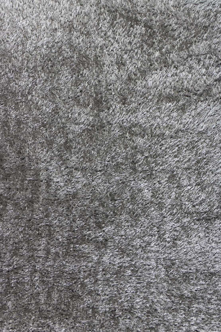 Turkish Shaggy California Rug - 4.9 x 7.4 FT - Gray - Fluffy and Durable Floor Rug